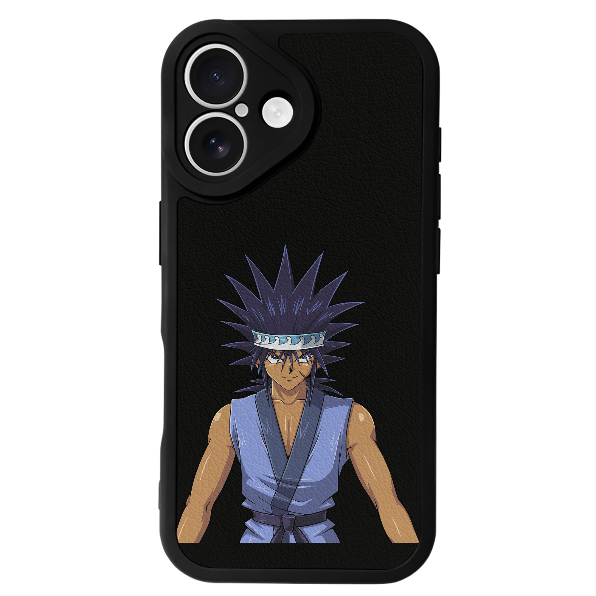 遊☆戯☆王 Yu-Gi-Oh! 【iPhone 16シリーズ対応】シリコンスマホケース（レザー調） 材質：シリコン